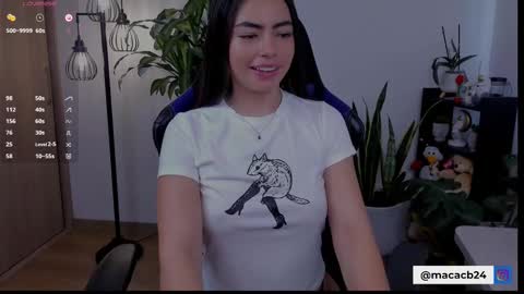 Snapshot of catalella_01 chatting on February 2025 09:05:02 PM MACARENA online show from February 2025 09:05:02 PM