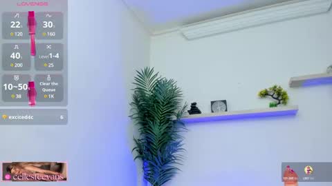 Snapshot of cellesteevans chatting on February 2025 06:35:01 PM Celeste online show from February 2025 06:35:01 PM