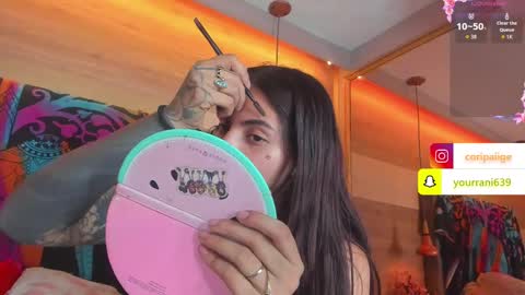 Snapshot of cori_paige chatting on October 2025 04:18:02 AM Cori online show from October 2025 04:18:02 AM