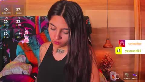 Snapshot of cori_paige chatting on October 2025 04:09:01 AM Cori online show from October 2025 04:09:01 AM