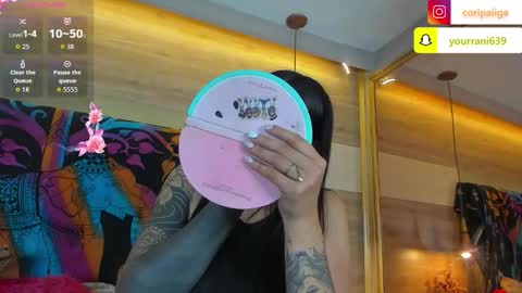 Snapshot of cori_paige chatting on October 2025 04:04:01 AM Cori online show from October 2025 04:04:01 AM