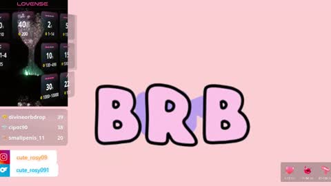 rosy online show from March 2025 08:09:02 PM