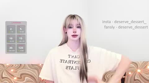 Snapshot of deserve_dessert chatting on November 2025 07:34:02 PM Domi online show from November 2025 07:34:02 PM