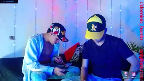 Snapshot of dominic_hanks chatting on January 2025 09:44:02 AM DOMINIC AND ANDREW online show from January 2025 09:44:02 AM