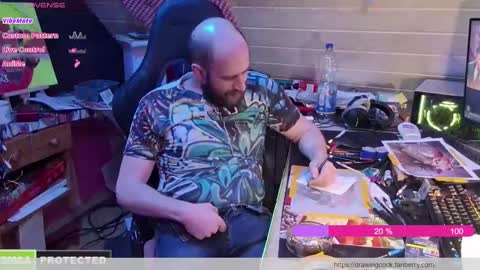 drawingcock online show from January 2025 07:18:02 PM