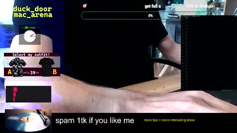 duck_door_mac_arena online show from September 2025 12:15:01 PM