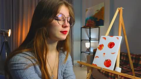 Snapshot of edithbrucker chatting on February 2025 06:14:01 AM Im Sally Im new here lets meet online show from February 2025 06:14:01 AM