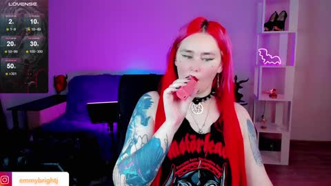 Snapshot of emmybrightj_ chatting on January 2025 12:31:01 AM Emmy Bright 50 online show from January 2025 12:31:01 AM