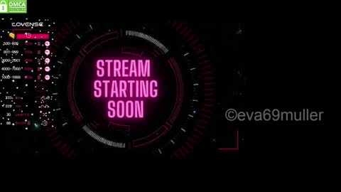 Snapshot of eva69muller chatting on September 2025 08:15:02 AM Eva next show 8pm CEST AMST online show from September 2025 08:15:02 AM