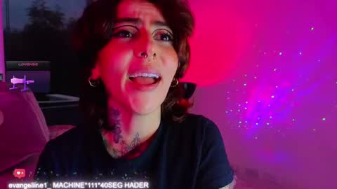 Snapshot of evangelyne1 chatting on February 2025 09:58:02 PM Evangelyne online show from February 2025 09:58:02 PM