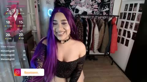Snapshot of exodiakinky chatting on April 2026 05:01:02 AM Goddess Exodia please help me reach 100 thumbs up online show from April 2026 05:01:02 AM