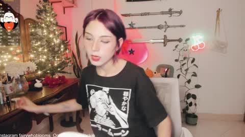 Snapshot of fairywhore chatting on December 2024 04:26:01 AM Jackie Cosplayer online show from December 2024 04:26:01 AM