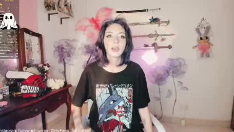 Snapshot of fairywhore chatting on February 2025 06:51:01 AM Jackie Cosplayer online show from February 2025 06:51:01 AM