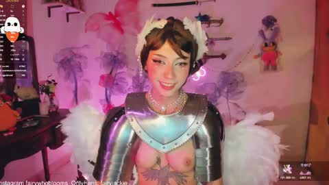 Snapshot of fairywhore chatting on February 2025 07:06:01 AM Jackie Cosplayer online show from February 2025 07:06:01 AM