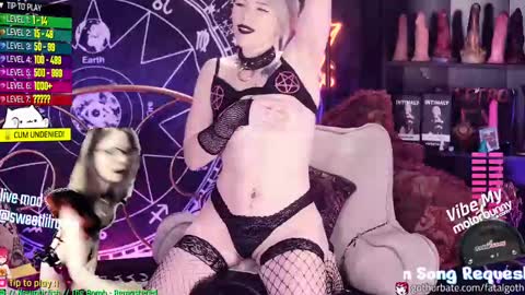 Snapshot of fatalgoth chatting on February 2025 02:27:01 AM Lily Waifu online show from February 2025 02:27:01 AM