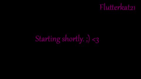 Snapshot of flutterkat21 chatting on November 2025 08:33:02 AM FlutterKat online show from November 2025 08:33:02 AM