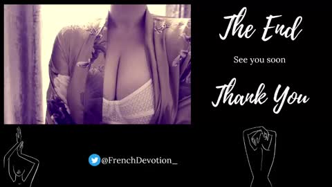 Snapshot of french_devotion chatting on January 2025 12:33:02 PM Louise or Lou 3 online show from January 2025 12:33:02 PM