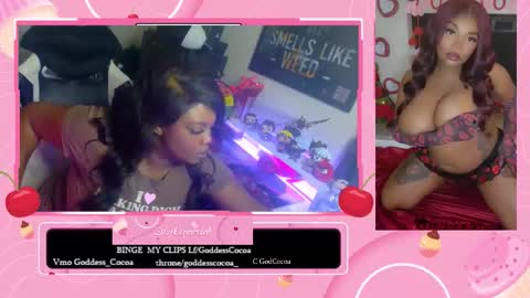 Goddess Cocoa online show from January 2026 07:56:02 AM