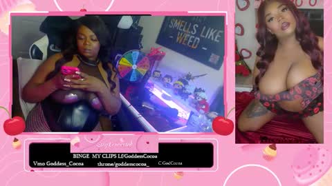 Goddess Cocoa online show from January 2026 07:23:01 AM