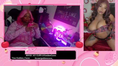 Goddess Cocoa online show from February 2026 07:56:01 AM