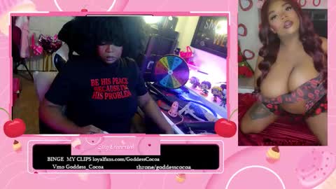 Goddess Cocoa online show from March 2026 01:55:01 AM