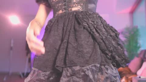 Snapshot of goth_dolll chatting on November 2025 08:19:02 PM sophie Special celebration a the beach 300k followers 3011 and 0112 online show from November 2025 08:19:02 PM