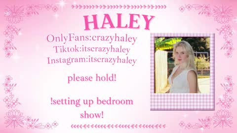 Snapshot of haleycrazy chatting on November 2025 03:51:01 PM Haley online show from November 2025 03:51:01 PM