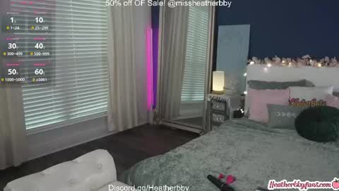 Heather online show from June 2026 11:57:01 PM