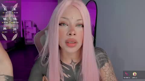 Snapshot of heybambino_ chatting on January 2025 03:34:01 AM Bambi.....Help me get 100 likes in the satisfaction bar. online show from January 2025 03:34:01 AM