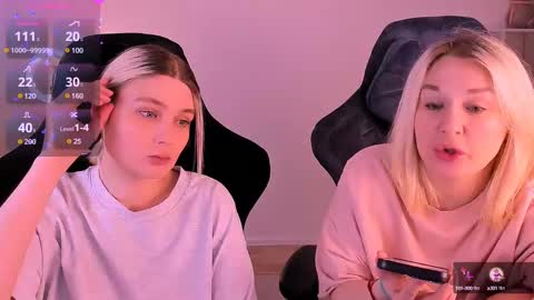 Snapshot of hottyblonds chatting on December 2024 12:40:02 PM Nessie and Jessie online show from December 2024 12:40:02 PM