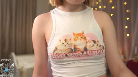 Snapshot of iamclaire_ chatting on December 2024 03:52:01 PM Claire online show from December 2024 03:52:01 PM