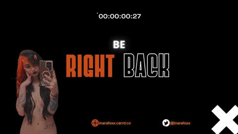 Inarafoxx online show from December 2024 05:15:01 AM