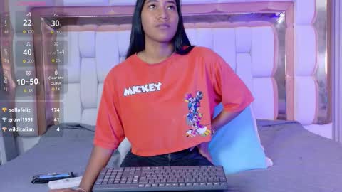 Snapshot of indiancutiie chatting on February 2026 07:55:02 PM LITTLE AINHOA online show from February 2026 07:55:02 PM