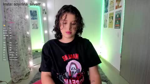 Irina Silver cami online show from March 2025 11:09:02 PM