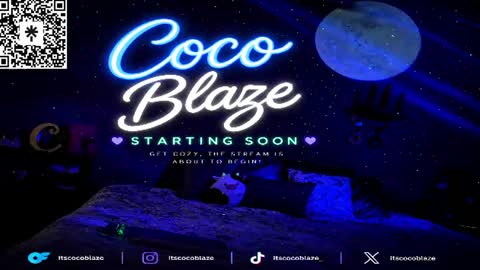 CoCo Blaze online show from July 2026 01:43:01 AM