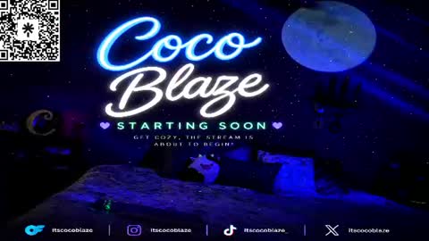 CoCo Blaze online show from July 2026 06:27:02 PM