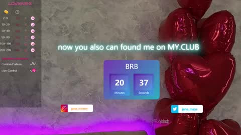 Snapshot of jane_meys chatting on February 2025 08:10:01 AM your kitty JANE roawww online show from February 2025 08:10:01 AM