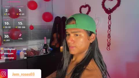 jem roses3 online show from February 2025 06:20:01 AM