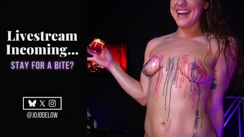 Snapshot of jojodelow chatting on September 2025 11:16:01 PM online show from September 2025 11:16:01 PM