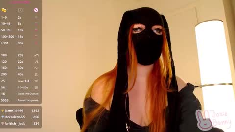Snapshot of josie_bunny chatting on November 2025 09:09:02 AM Josie Bunny 3 online show from November 2025 09:09:02 AM