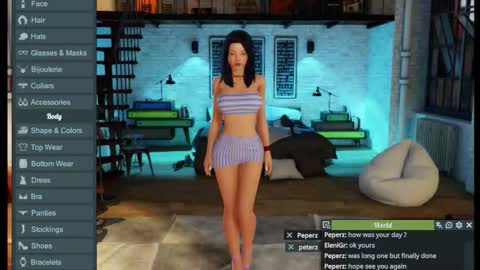 EleniGr online show from October 2025 04:07:02 PM