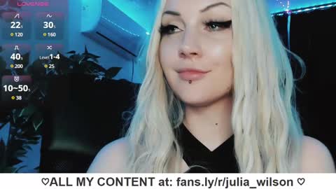 Snapshot of julia_wilson chatting on January 2025 07:06:02 PM ALL MY CONTENT at online show from January 2025 07:06:02 PM