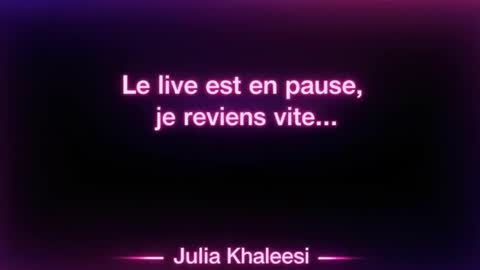 Julia Khaleesii online show from February 2026 05:47:02 PM