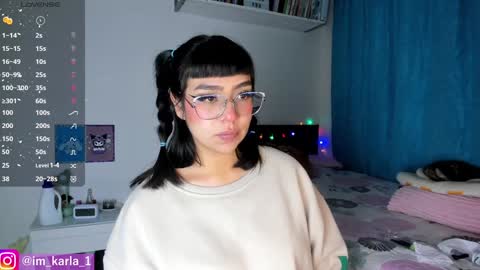 Snapshot of karla__1 chatting on January 2025 03:01:01 AM Ill be on at sunday see u Lynn Could u help me to reach 100 Thmbs upp plssss Independent girl 3 online show from January 2025 03:01:01 AM