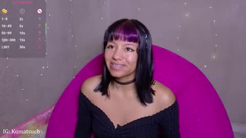 Snapshot of komatsu_ chatting on November 2025 04:56:01 AM Komatsu Lilith online show from November 2025 04:56:01 AM