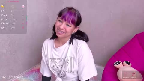 Snapshot of komatsu_ chatting on December 2025 06:47:02 PM Komatsu Lilith online show from December 2025 06:47:02 PM