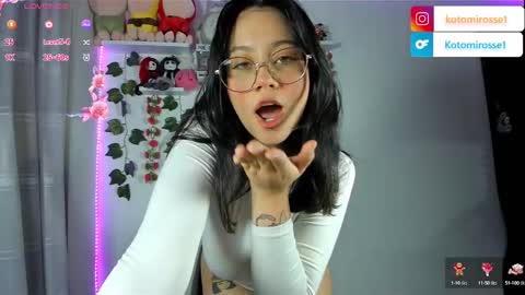 Snapshot of kotomi_rosse chatting on February 2025 01:31:01 AM Kotomi online show from February 2025 01:31:01 AM