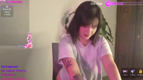 Snapshot of laura_cherrypie chatting on December 2024 02:54:01 AM Laura- new schedule 800 pm until 1200 pm Colombia online show from December 2024 02:54:01 AM