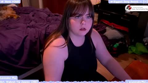 Snapshot of lavendermei chatting on October 2025 08:51:02 PM LavenderMei online show from October 2025 08:51:02 PM