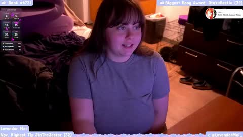 Snapshot of lavendermei chatting on November 2025 02:23:02 AM LavenderMei online show from November 2025 02:23:02 AM